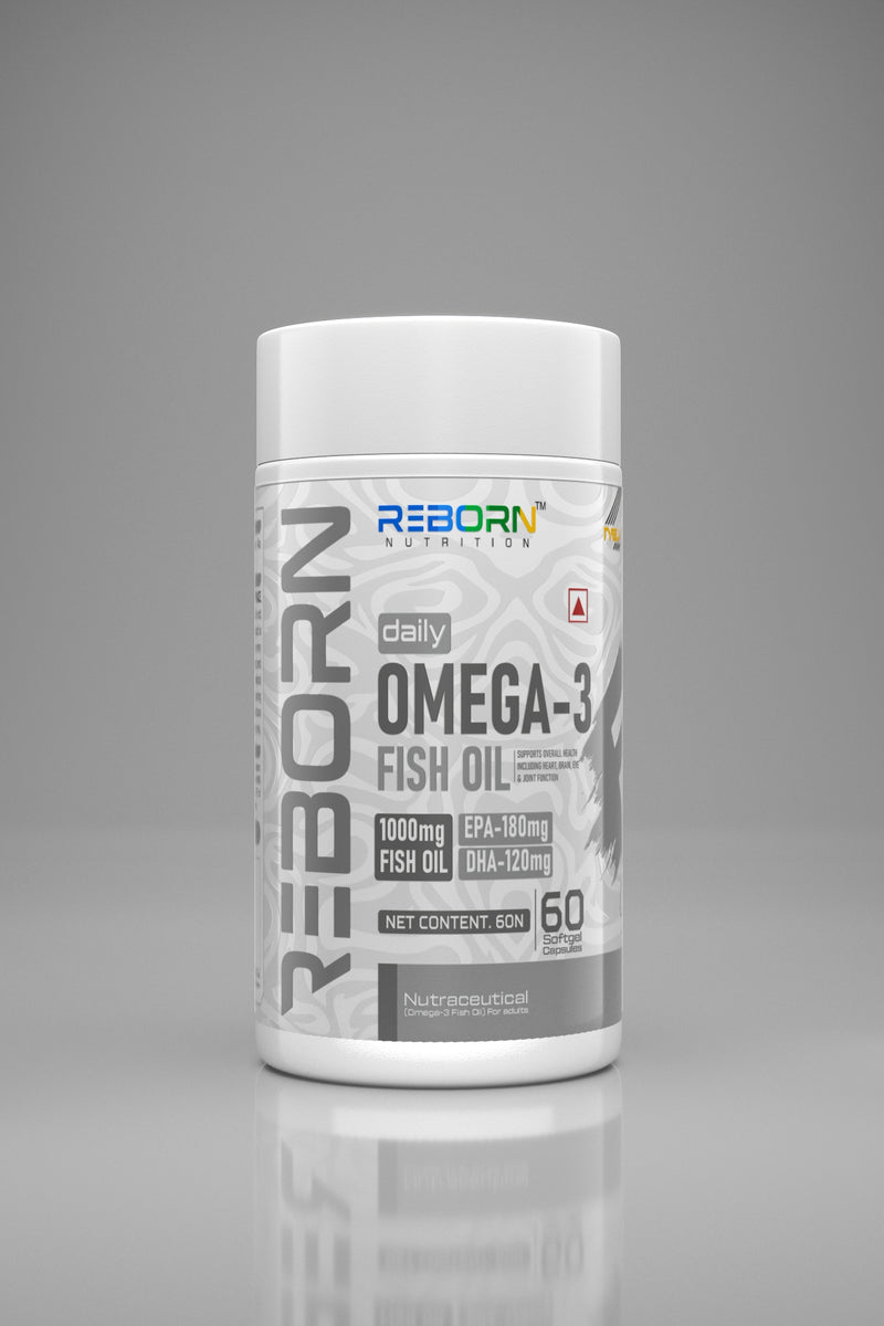 DAILY OMEGA-3 FISH OIL | 1000MG | 60 SOFTGELS