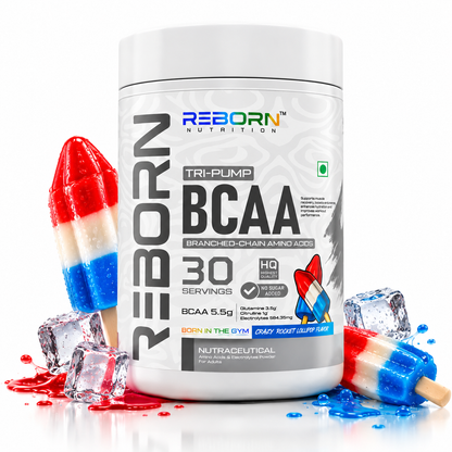 REBORN NUTRITION TRI-PUMP BCAA | 30 SERVINGS