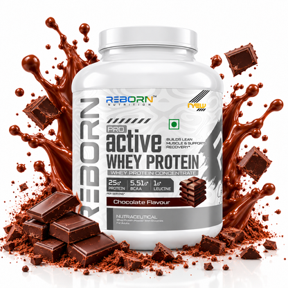 REBORN NUTRITION PRO-ACTIVE WHEY  ,25G PROTEIN | 50 Serving
