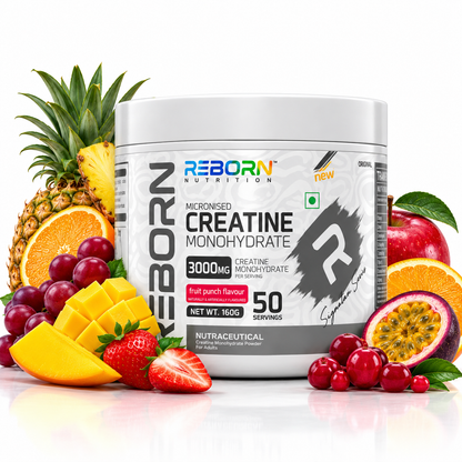 REBORN NUTRITION MICRONISED CREATINE MONOHYDRA | 50 Serving