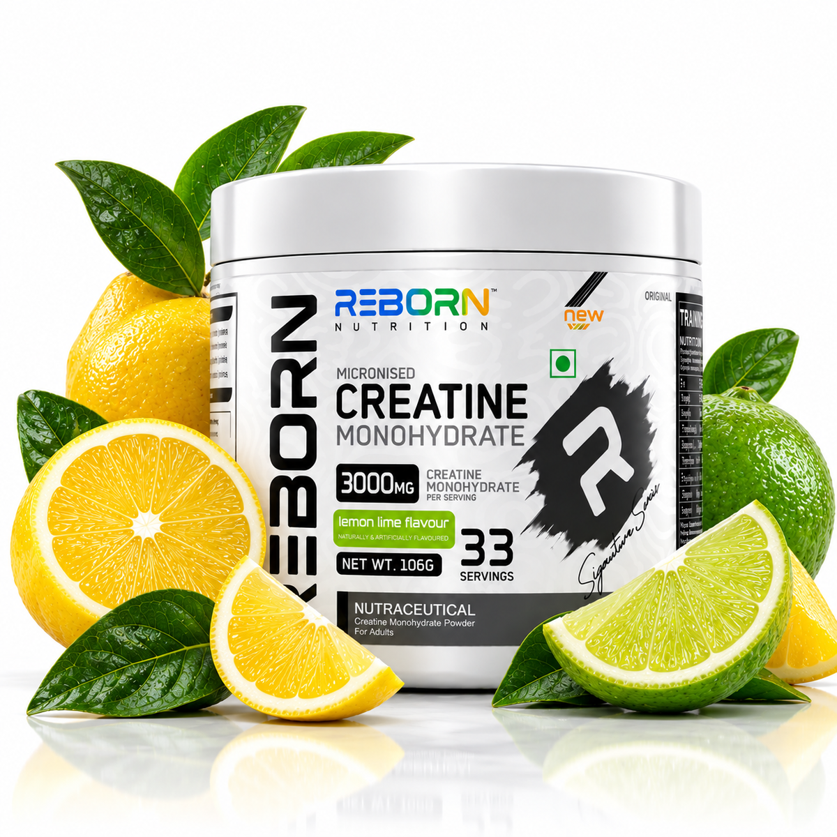 REBORN CREAWAVE CREATINE - MICRONIZED MONOHYDRATE + HCL  | 33 SERVINGS