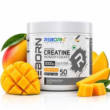 REBORN NUTRITION MICRONISED CREATINE MONOHYDRA | 50 Serving