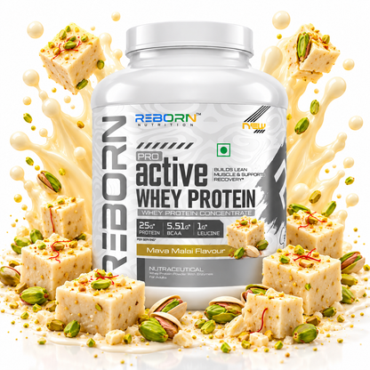 REBORN NUTRITION PRO-ACTIVE WHEY  ,25G PROTEIN | 50 Serving