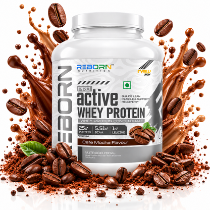 REBORN NUTRITION PRO-ACTIVE WHEY  ,25G PROTEIN | 50 Serving