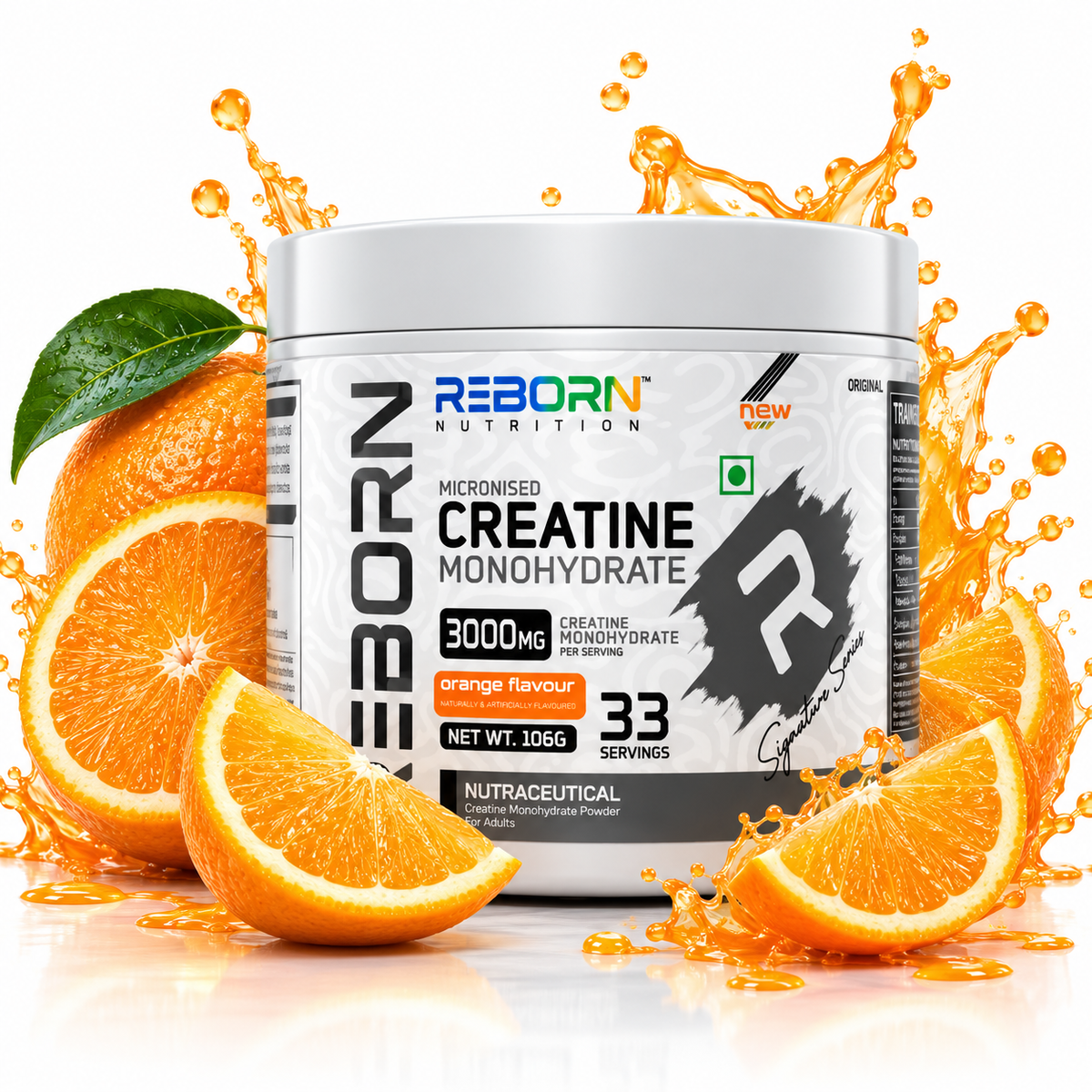 REBORN CREAWAVE CREATINE - MICRONIZED MONOHYDRATE + HCL  | 33 SERVINGS