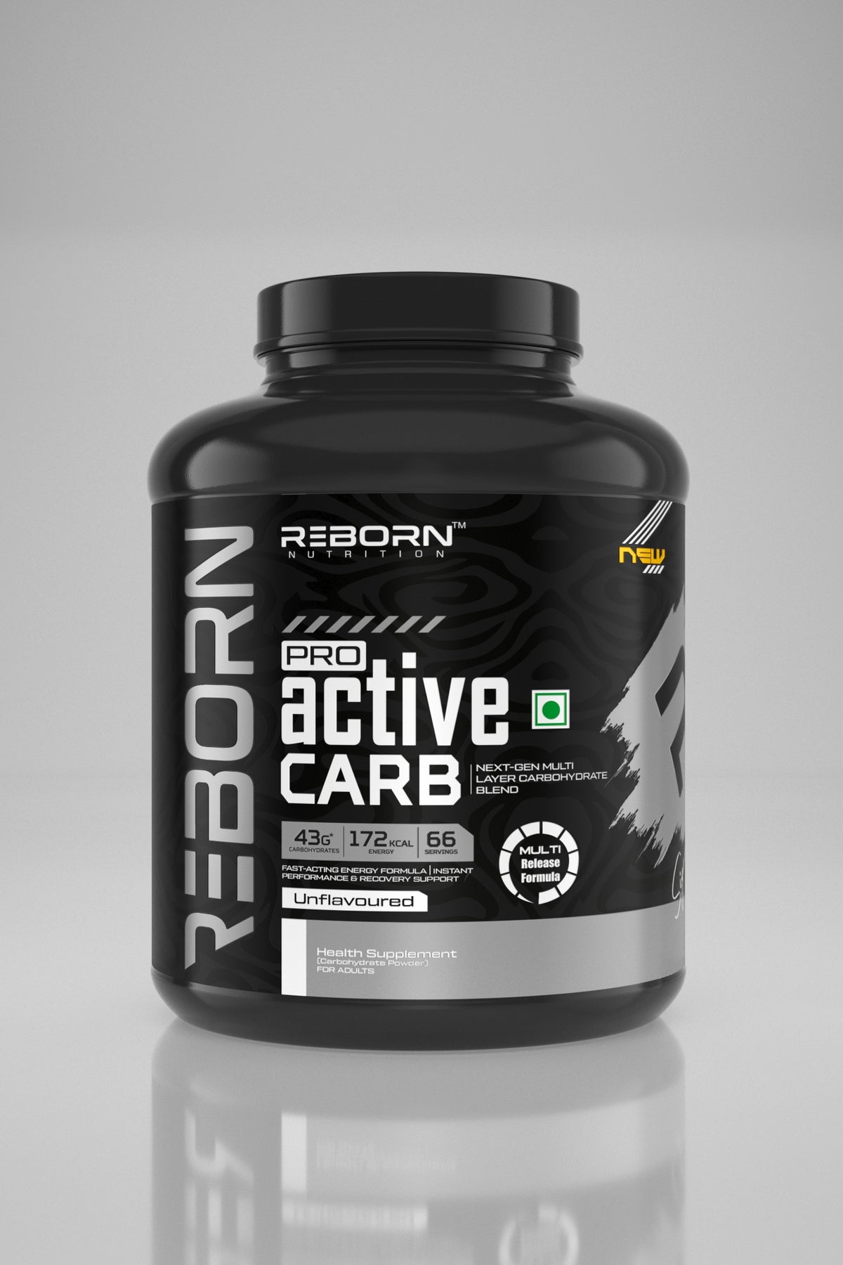 REBORN   PRO ACTIVE CARB  | 66 SERVING