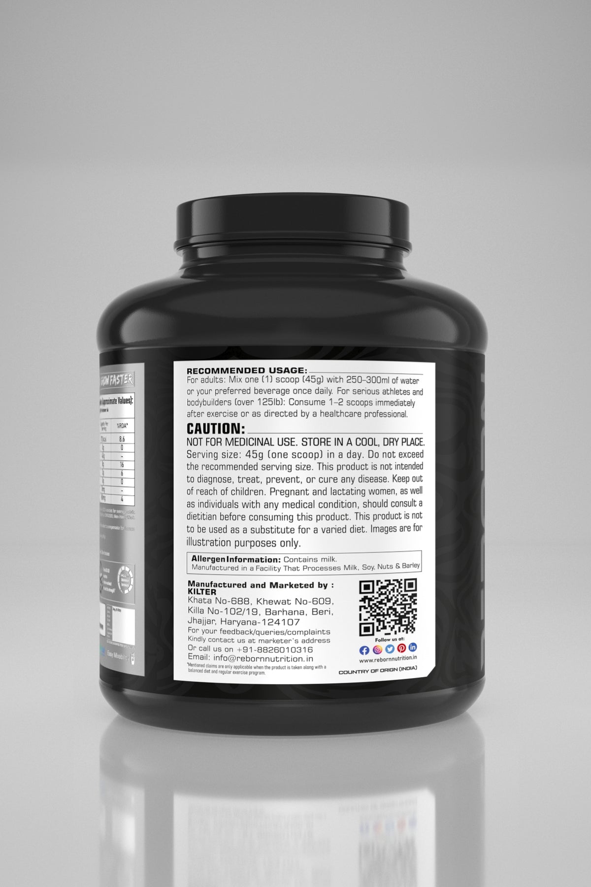 REBORN   PRO ACTIVE CARB  | 66 SERVING