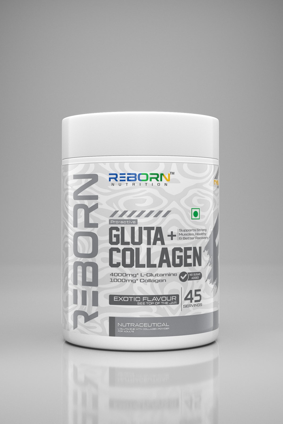 REBORN PRO-ACTIVE GLUTA + COLLAGEN | 45 Serving