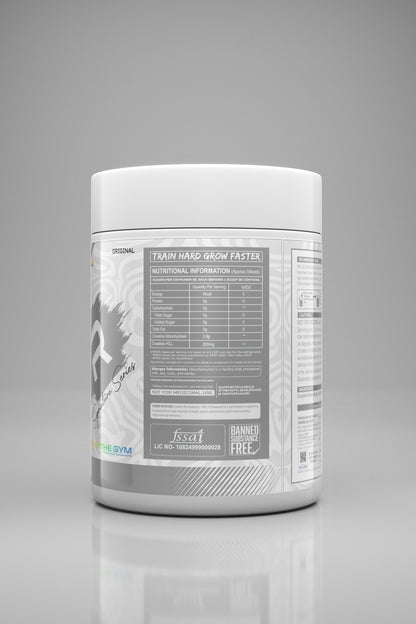 Reborn Nutrition Micronised Creatine Monohydrate + HCL – 3000 mg, Unflavoured, 250 g (83 Servings)