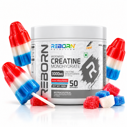 REBORN NUTRITION MICRONISED CREATINE MONOHYDRA | 50 Serving