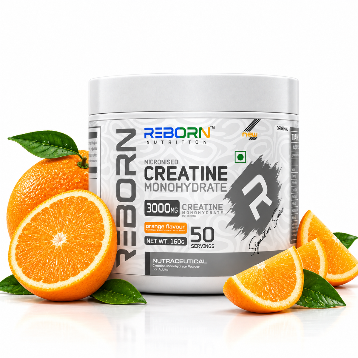 REBORN NUTRITION MICRONISED CREATINE MONOHYDRA | 50 Serving