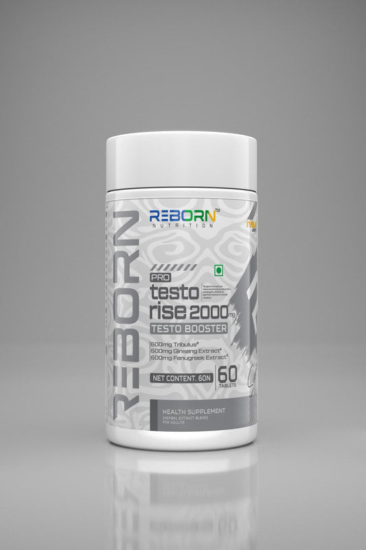 REBORN NUTRITION PRO TESTO RISE | 2000MG | 60 TABLETS