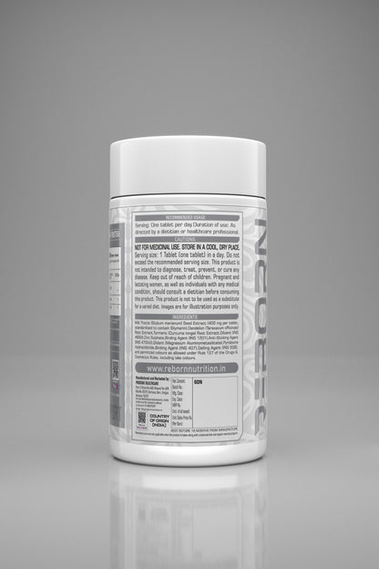REBORN NUTRITION PRO LIVER SUPPORT | 1000MG | 60 TABLETS