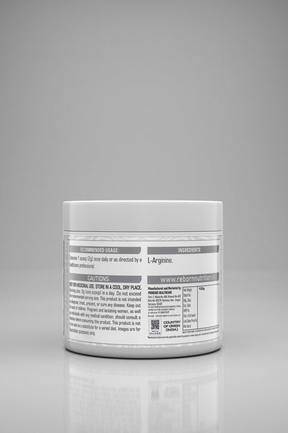 REBORN NUTRITION SIGNATURE SERIES L-ARGININE POWDER | 2000MG | 50 SERVINGS