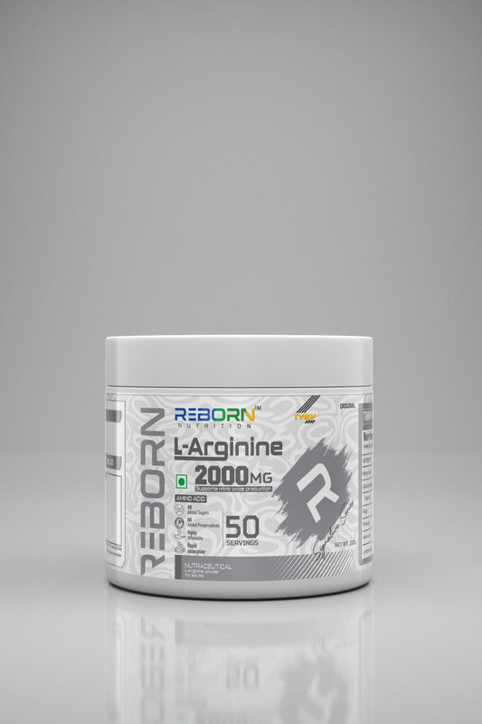 REBORN NUTRITION SIGNATURE SERIES L-ARGININE POWDER | 2000MG | 50 SERVINGS