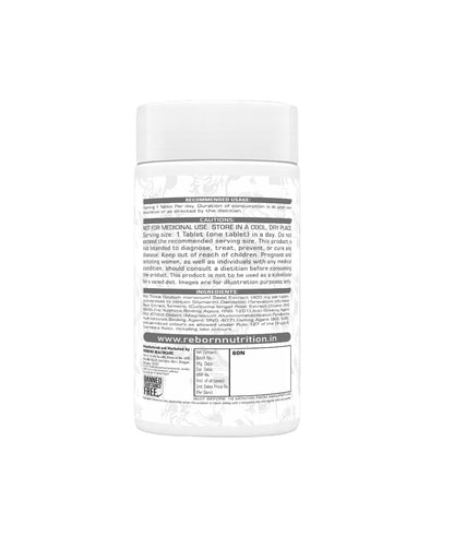REBORN NUTRITION PRO LIVER SUPPORT- 1000mg, 60 TABLETS