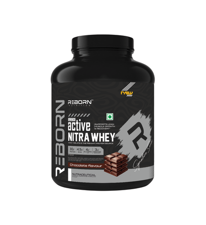 REBORN NUTRITION PRO- ACTIVE  NITRA WHEY, 30 G PROTEIN | 39 Serving