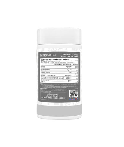 DAILY OMEGA-3 FISH OIL | 1000MG | 60 SOFTGELS