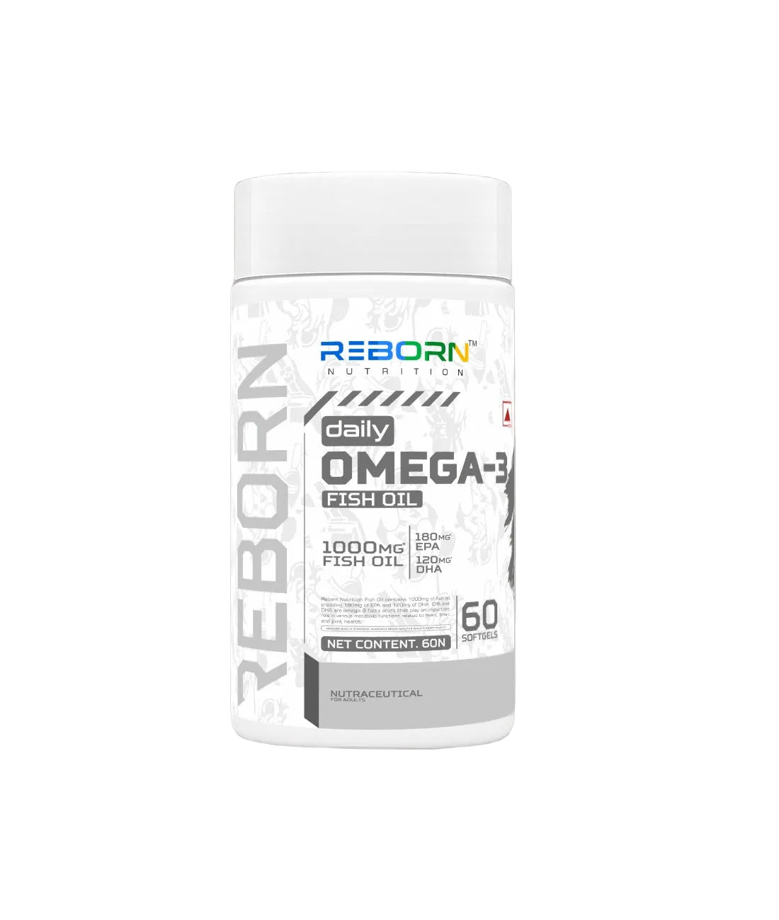 DAILY OMEGA-3 FISH OIL | 1000MG | 60 SOFTGELS
