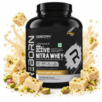 REBORN NUTRITION PRO- ACTIVE  NITRA WHEY, 30 G PROTEIN | 39 Serving