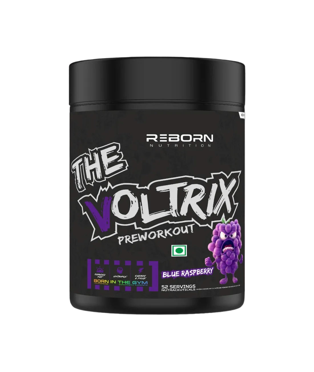 REBORN NUTRITION THE VOLTRIX PRE-WORKOUT | 52 SERVINGS